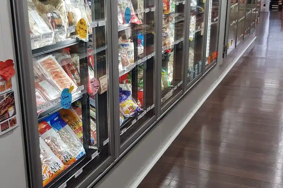 Commercial display refrigeration
